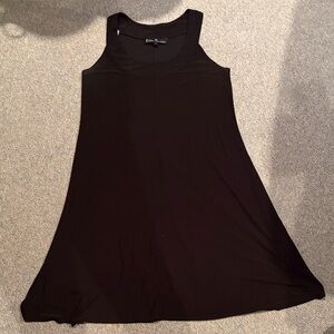 Elegant Black Midi Dress